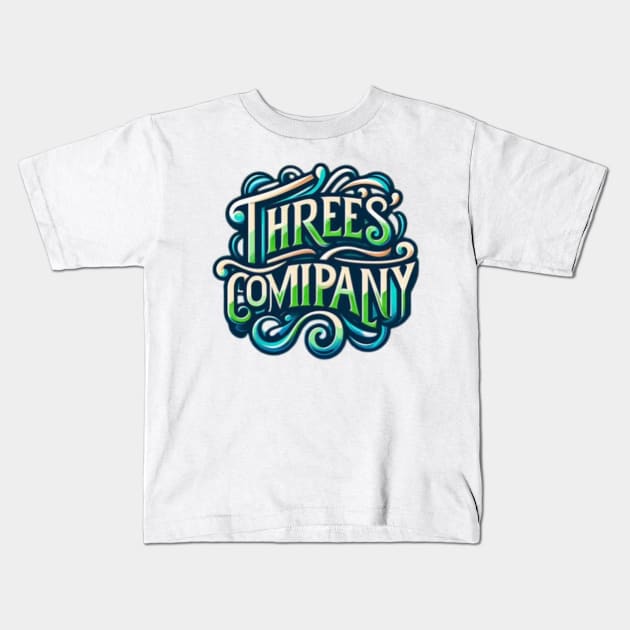 Threes company Kids T-Shirt by Fashionkiller1